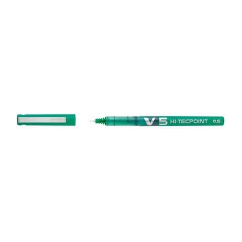Roller Pilot Hi-Tecpoint V5 0,5 mm verde - 011693